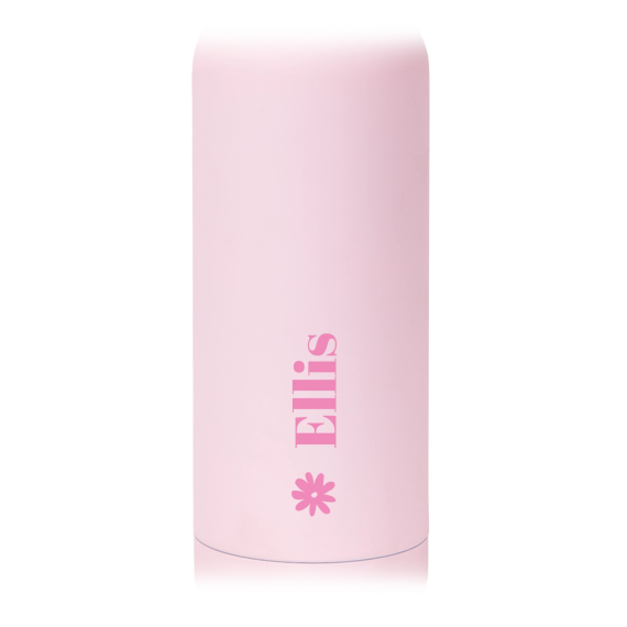 Drinkfles met naam roze Drinkfles met naam roze