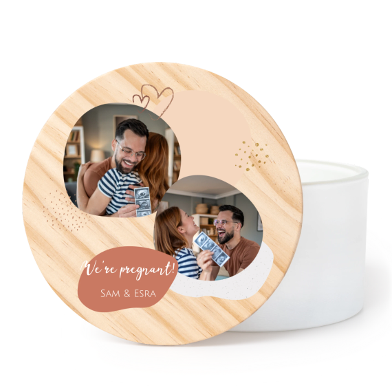 Scented Candle L - UV laser print