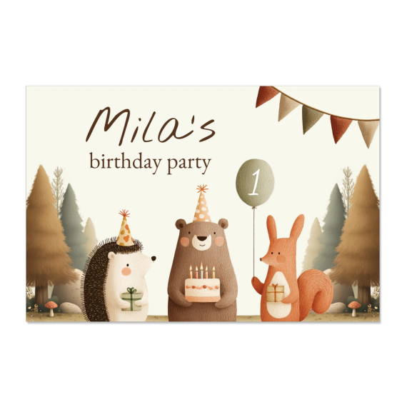 Forest Animals Party Forest Animals Party
