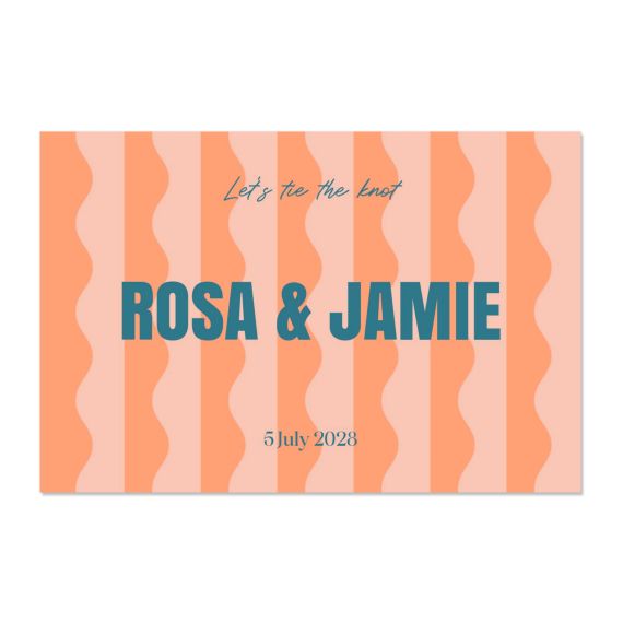 Color Blocking Waves - Text Only Color Blocking Waves - Text Only