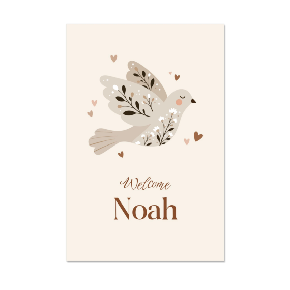 Boho Folk Bird
