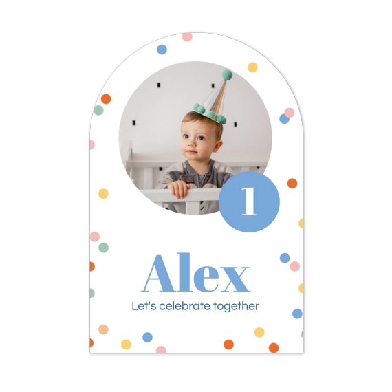 Welcome sign Forex 40x60 cm – Arch-shaped 2:3 Welcome sign Forex 40x60 cm – Arch-shaped 2:3