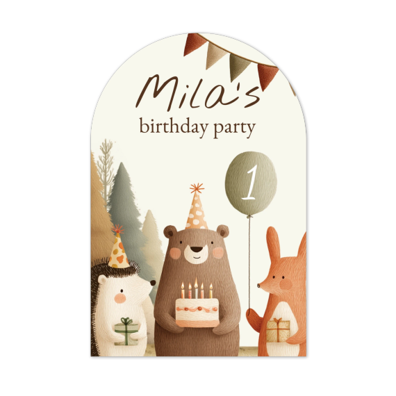Forest Animals Party Forest Animals Party