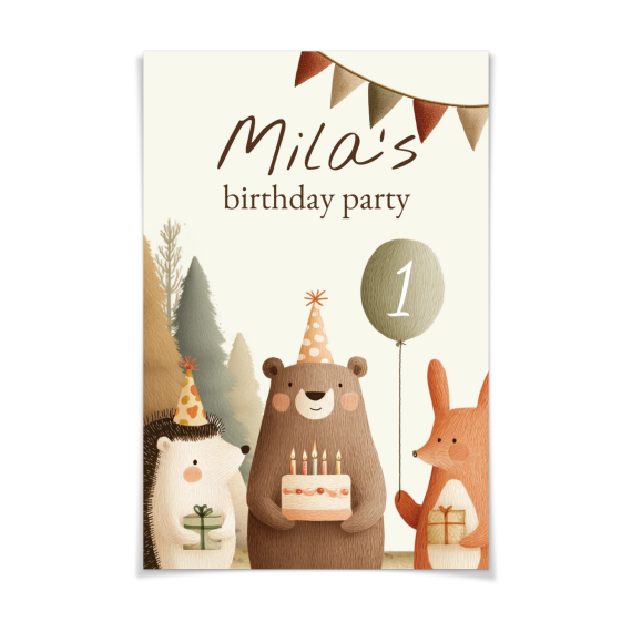 Forest Animals Party Forest Animals Party