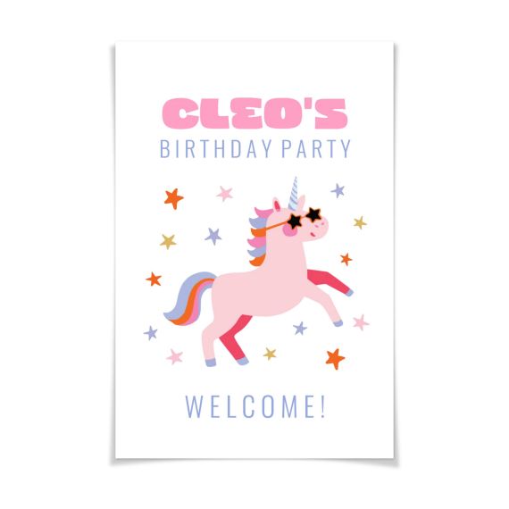 Funky Unicorn - Text only Funky Unicorn - Text only