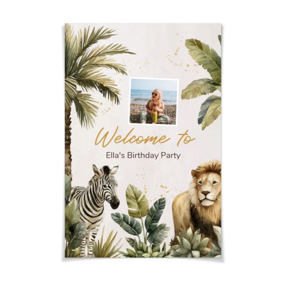 Golden Jungle Party - Text Only Golden Jungle Party - Text Only