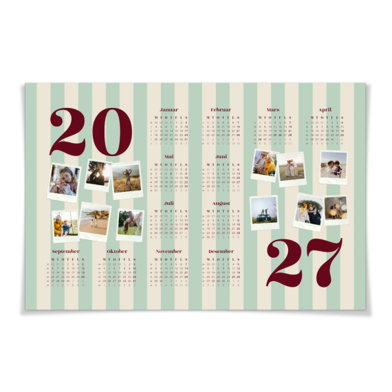 Editorial Striped Collage Editorial Striped Collage