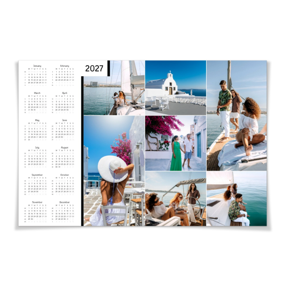Poster calendar 60 x 90 cm