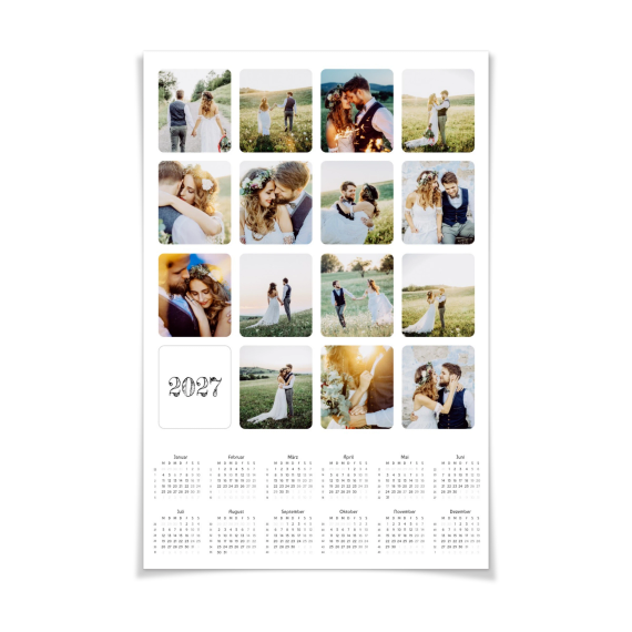 Foto Kalender Schwarz Foto Kalender Schwarz