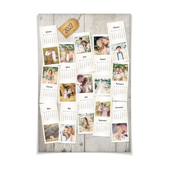 Holzmaserung Kalender Holzmaserung Kalender