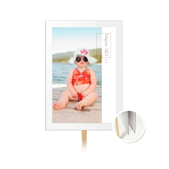 student thin frame beige student thin frame beige